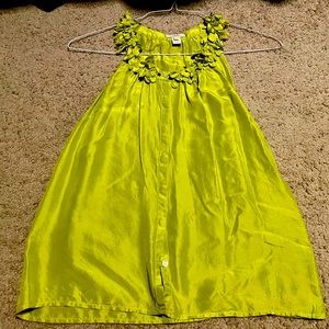 J. CREW SILK SLEEVELESS TOP SIZE 0